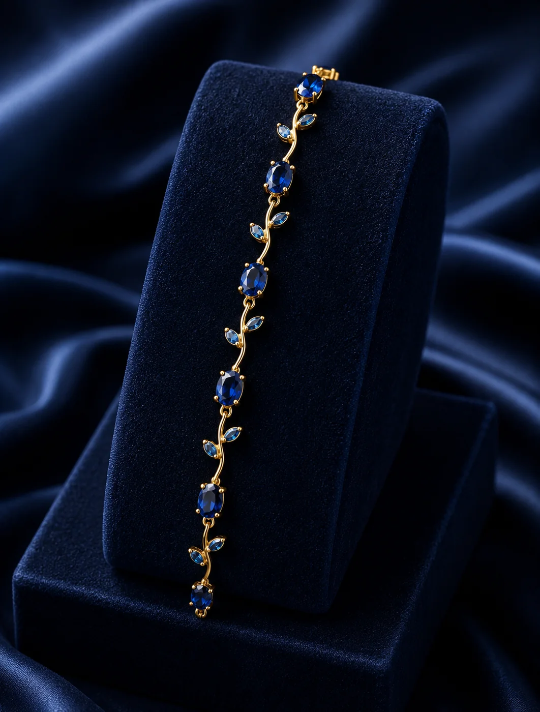 Sapphire Vine Bracelet